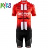Tenue Cycliste et Cuissard 2019 Team Sunweb Enfant N001
